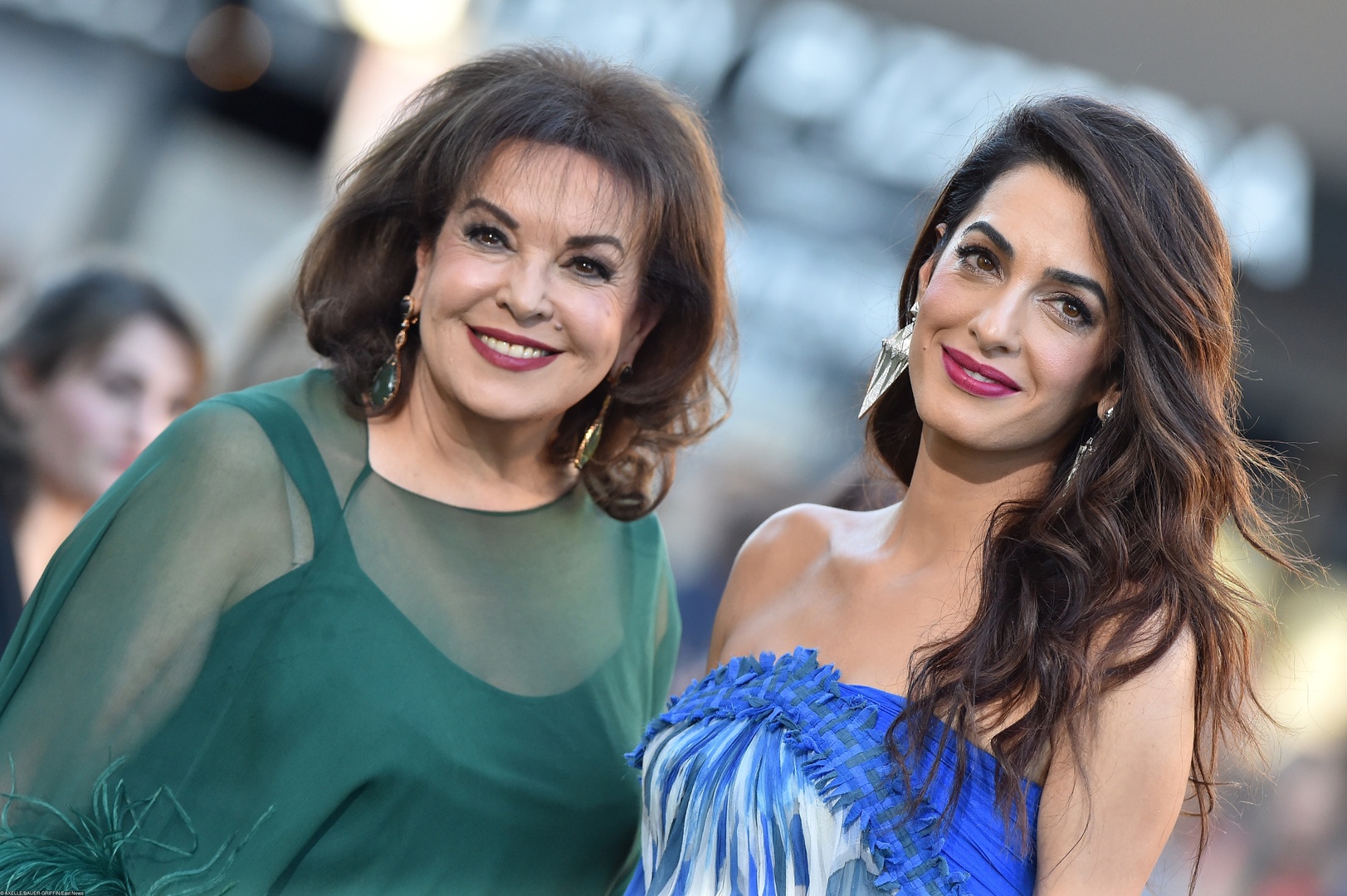 Амаль Клуни с мамой