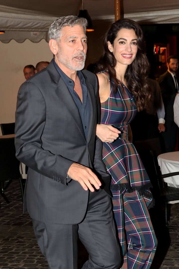 Джордж и Амаль Клуни часто выходят в свет вместе