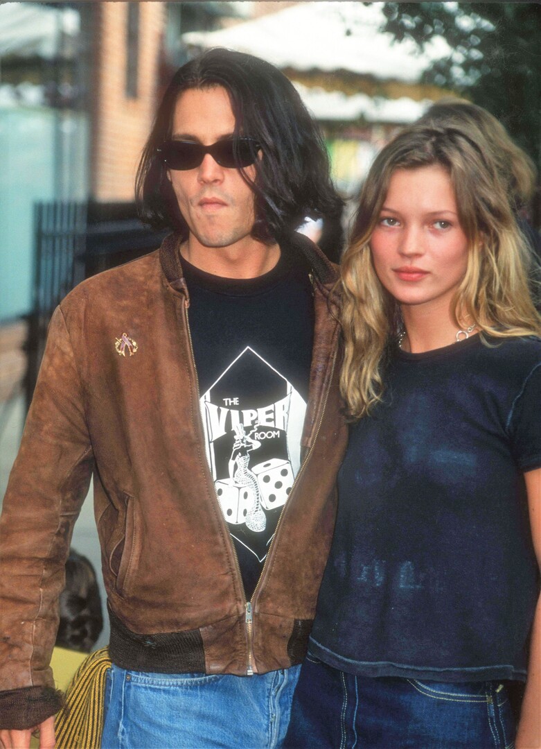 Johnny Depp Kate Moss 1994