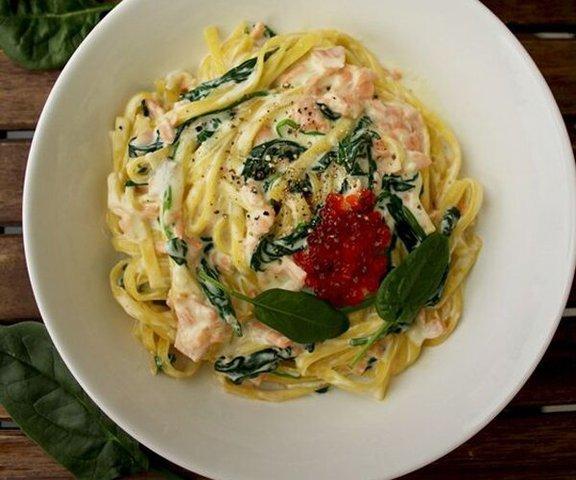 Как приготовить вкусные спагетти с морепродуктами. Пошаговый фоторецепт.