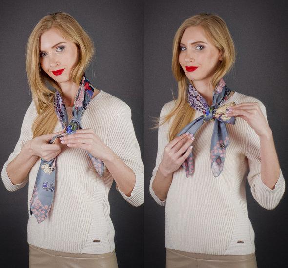 Как завязывать шарф: мастер-класс от FashionTime