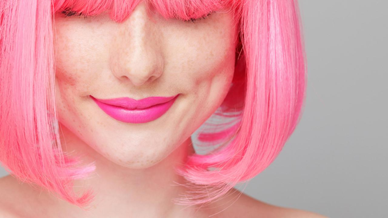 Краска для волос розовый глянец