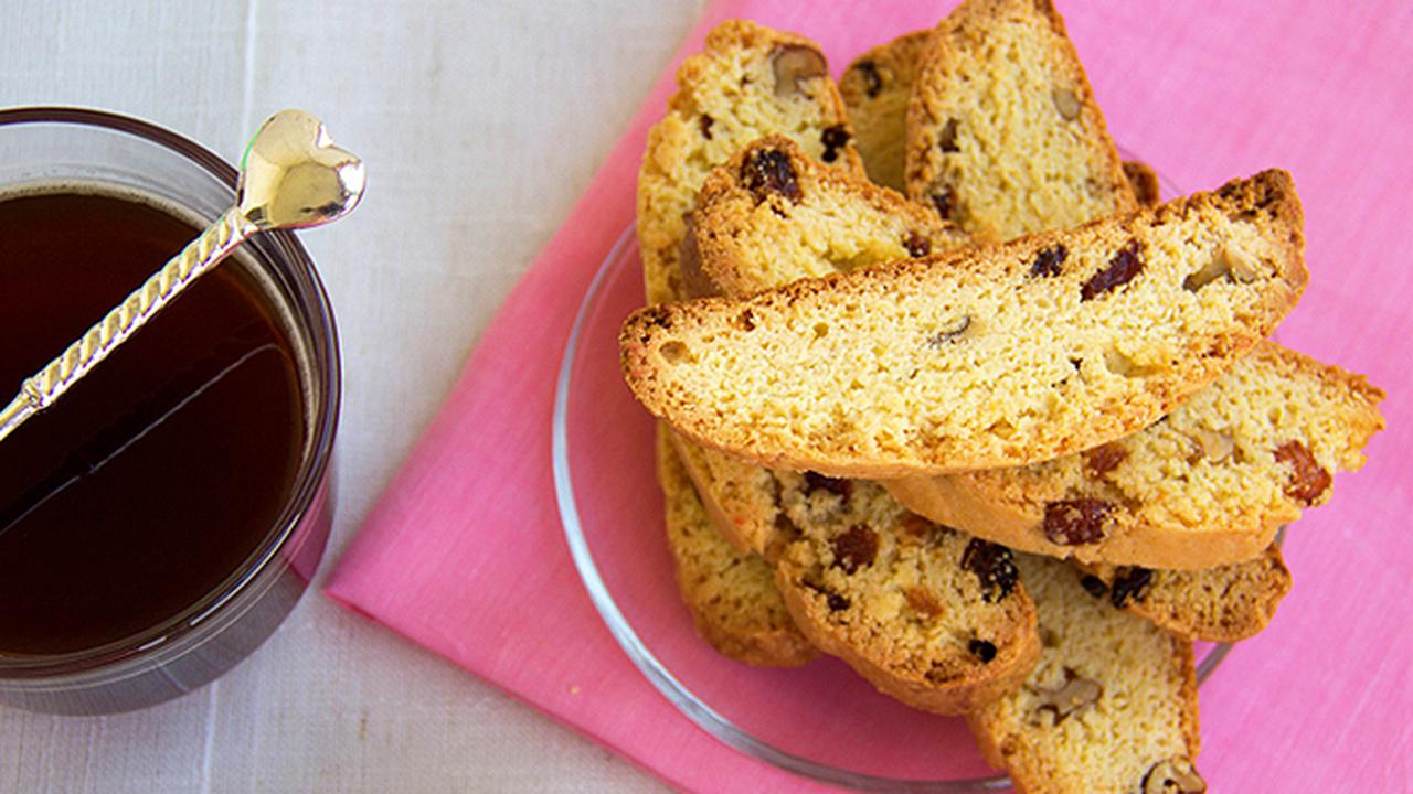 Candied and Raisins Biscotti