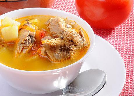 Рыбный суп из скумбрии | Рецепт | Рыбный суп, Еда, Национальная еда